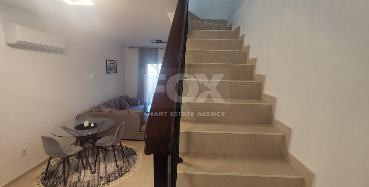 Two-Bedroom Maisonette with Common Pool for rent in Mouttagiaka, Limassol