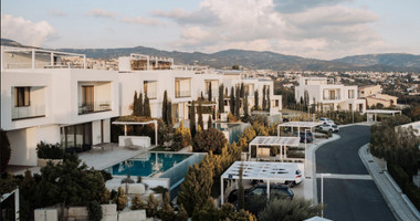 A premium gated four bedroom luxury villa located in the Pegeia , Paphos