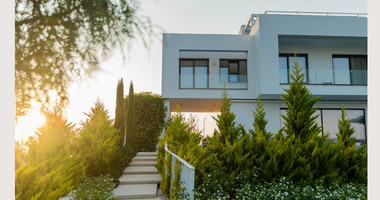 A premium gated four bedroom luxury villa located in the Pegeia , Paphos