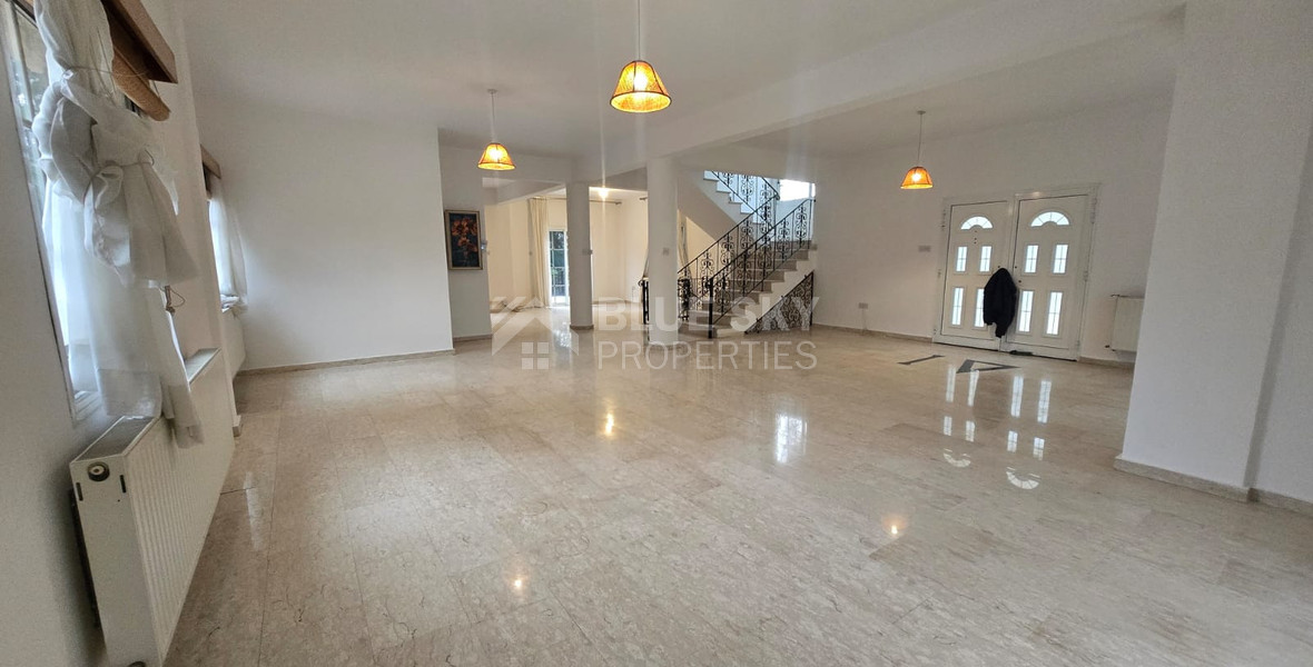 Five Bedroom Unfurnished House for Rent in Pyrgos, Limassol