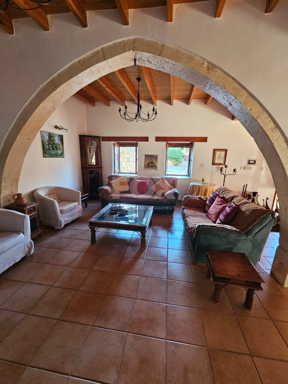 Modern Three Bedroom House in Peaceful Drousia Village for rent