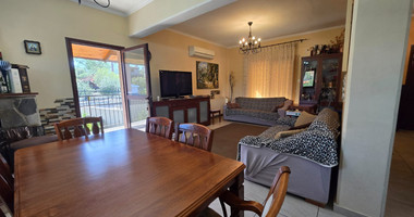 Four bedroom detached house for sale in Louvaras, Cyprus with private swimming pool and fruit garden