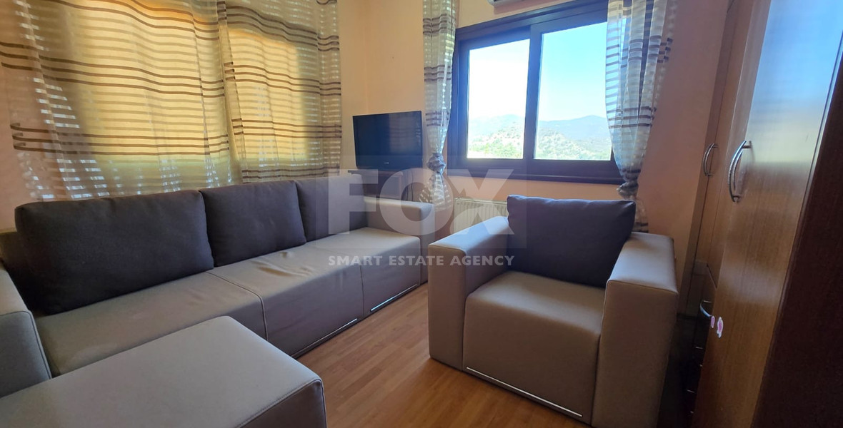 Four bedroom detached house for sale in Louvaras, Cyprus with private swimming pool and fruit garden