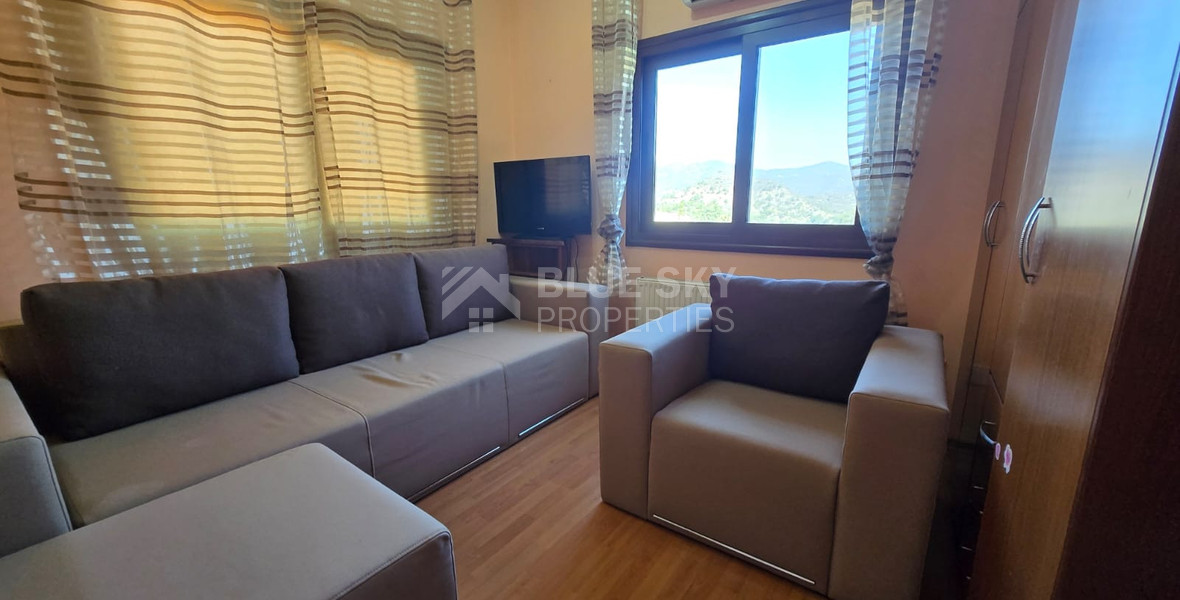 Four bedroom detached house for sale in Louvaras, Cyprus with private swimming pool and fruit garden