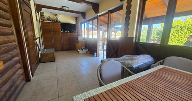 Four bedroom detached house for sale in Louvaras, Cyprus with private swimming pool and fruit garden