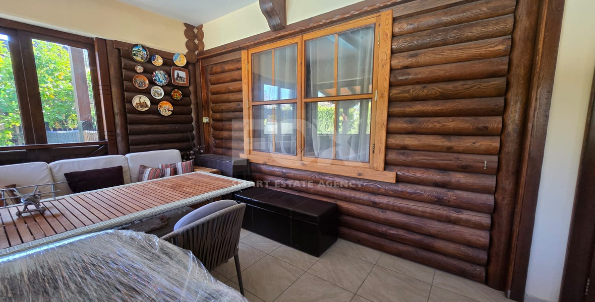 Four bedroom detached house for sale in Louvaras, Cyprus with private swimming pool and fruit garden