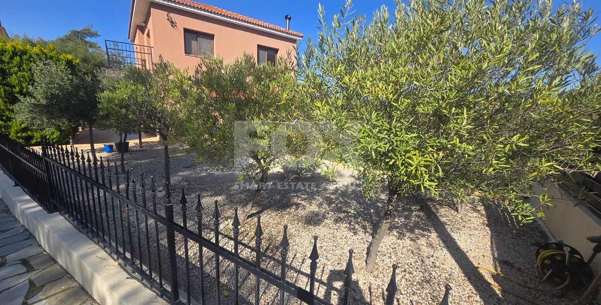 Four bedroom detached house for sale in Louvaras, Cyprus with private swimming pool and fruit garden