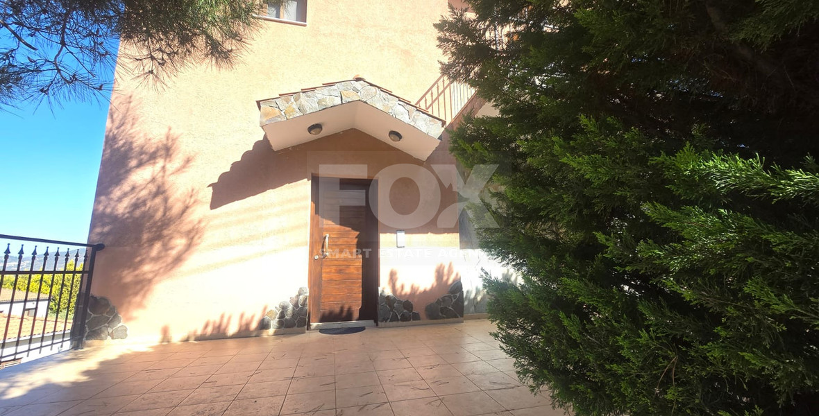 Four bedroom detached house for sale in Louvaras, Cyprus with private swimming pool and fruit garden