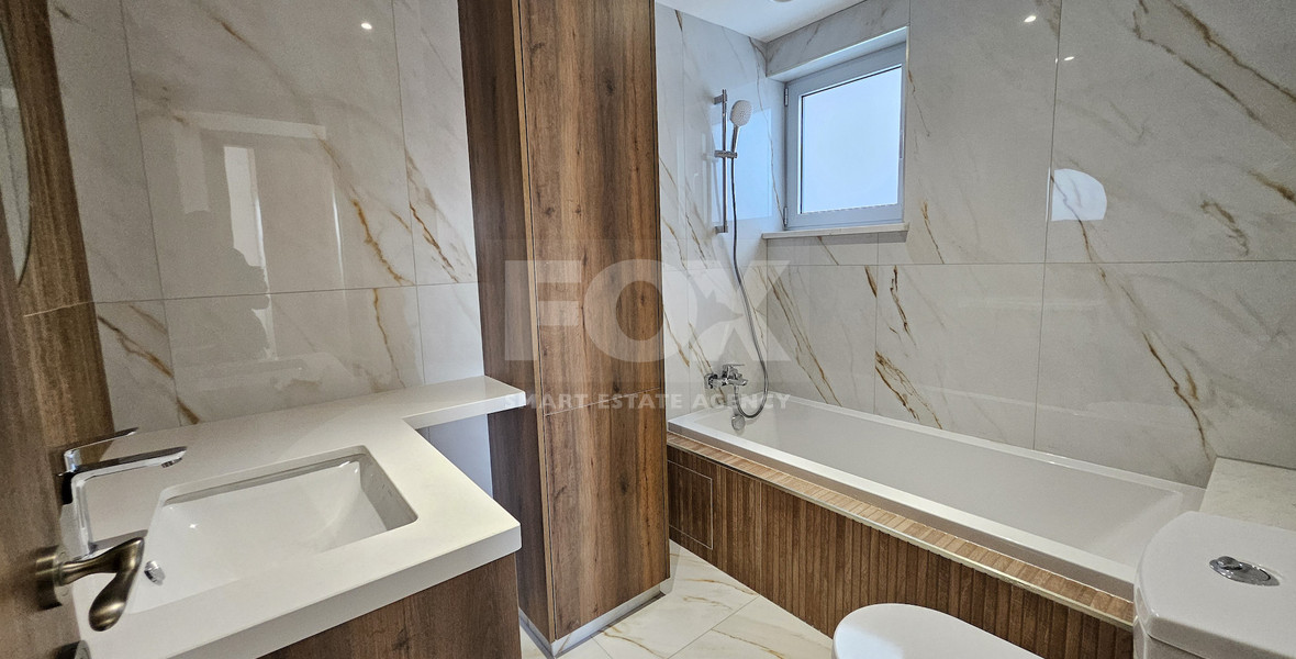 For  rent New-Modern Four Bedroom Top Floor two Level Apartment in Ypsonas