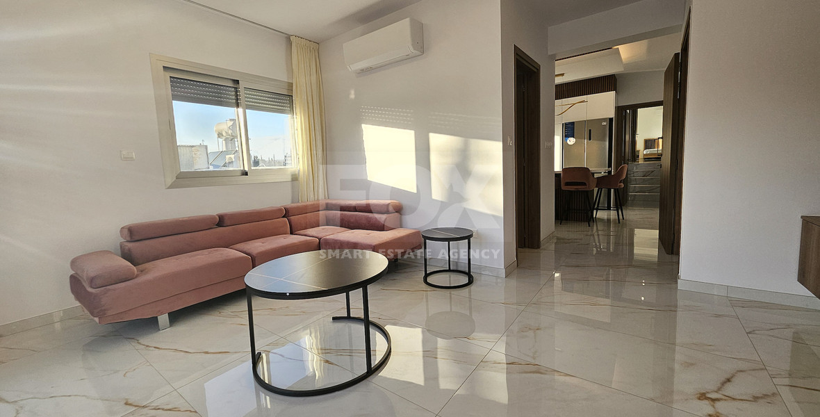 For  rent New-Modern Four Bedroom Top Floor two Level Apartment in Ypsonas