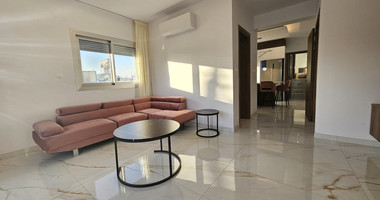 For  rent New-Modern Four Bedroom Top Floor two Level Apartment in Ypsonas