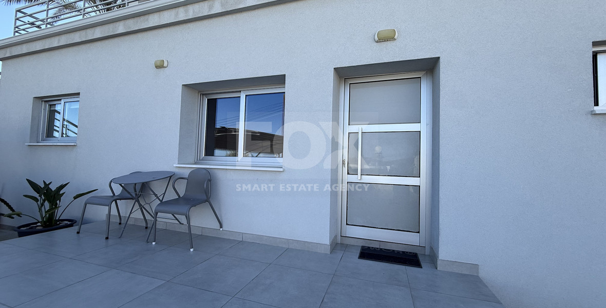 RENT:LARGE BRIGHT ONE BEDROOM GROUND FLOOR APARTMENT IN GERMASOGIA ON ON LARGE PLOT.