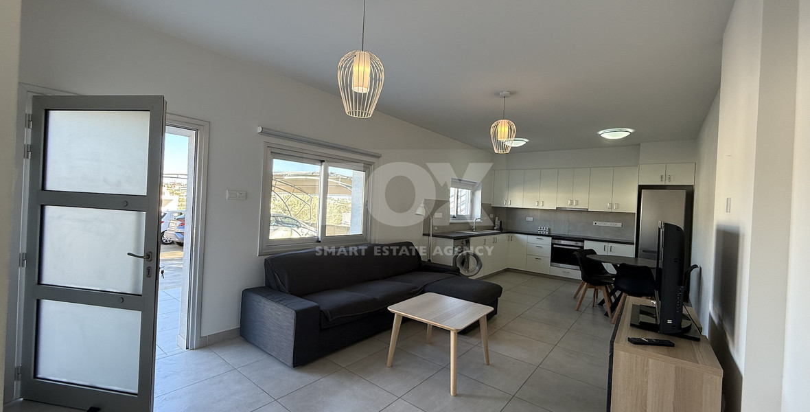 RENT:LARGE BRIGHT ONE BEDROOM GROUND FLOOR APARTMENT IN GERMASOGIA ON ON LARGE PLOT.