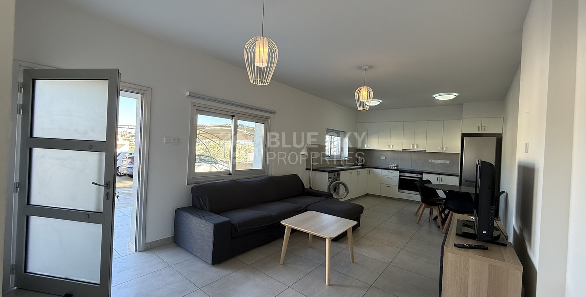 RENT:LARGE BRIGHT ONE BEDROOM GROUND FLOOR APARTMENT IN GERMASOGIA ON ON LARGE PLOT.