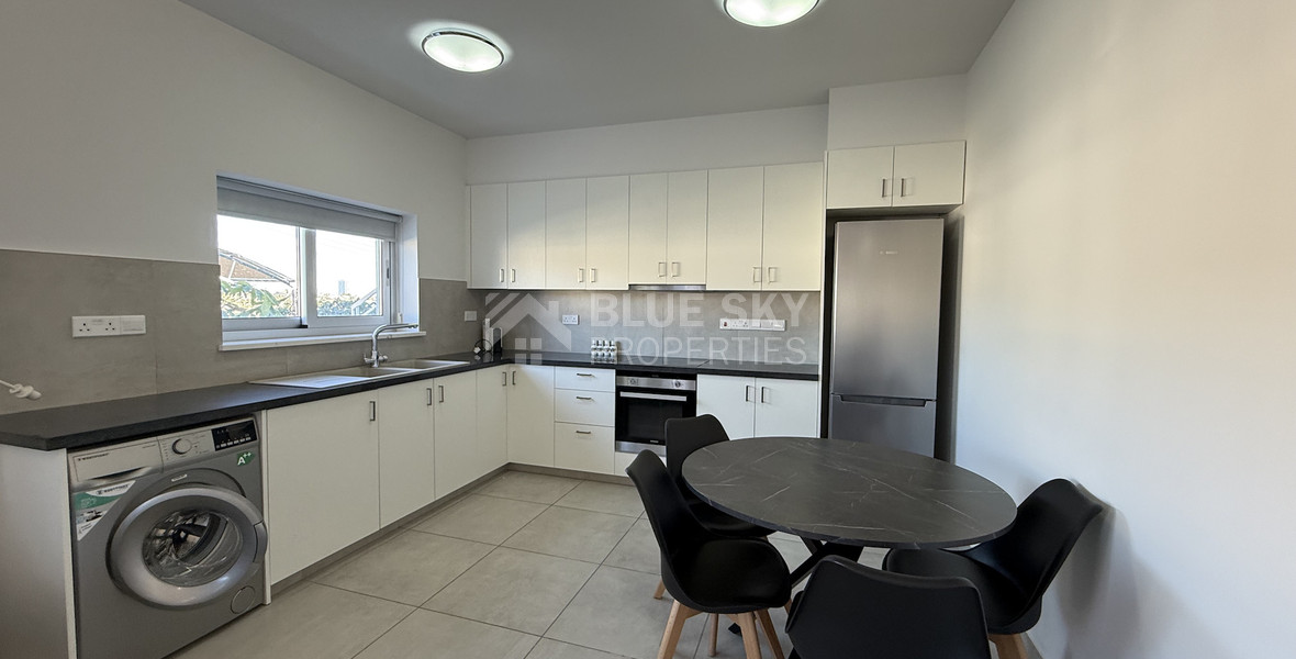 RENT:LARGE BRIGHT ONE BEDROOM GROUND FLOOR APARTMENT IN GERMASOGIA ON ON LARGE PLOT.