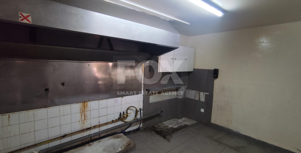 Corner Commercial Shop for Rent – Zakaki – 230m²