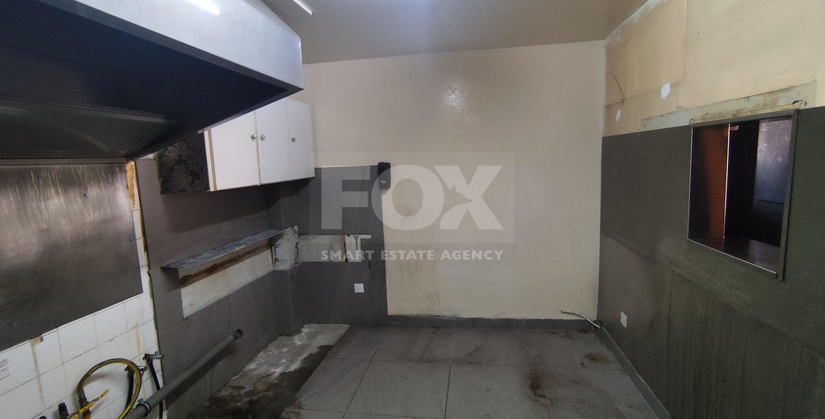 Corner Commercial Shop for Rent – Zakaki – 230m²