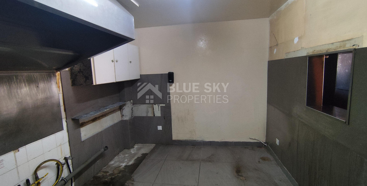 Corner Commercial Shop for Rent – Zakaki – 230m²