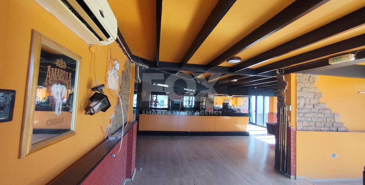 Corner Commercial Shop for Rent – Zakaki – 230m²