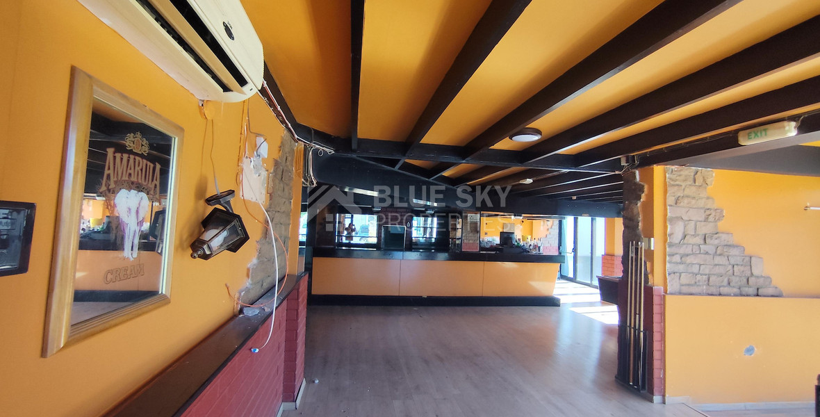 Corner Commercial Shop for Rent – Zakaki – 230m²