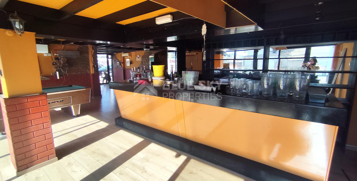 Corner Commercial Shop for Rent – Zakaki – 230m²