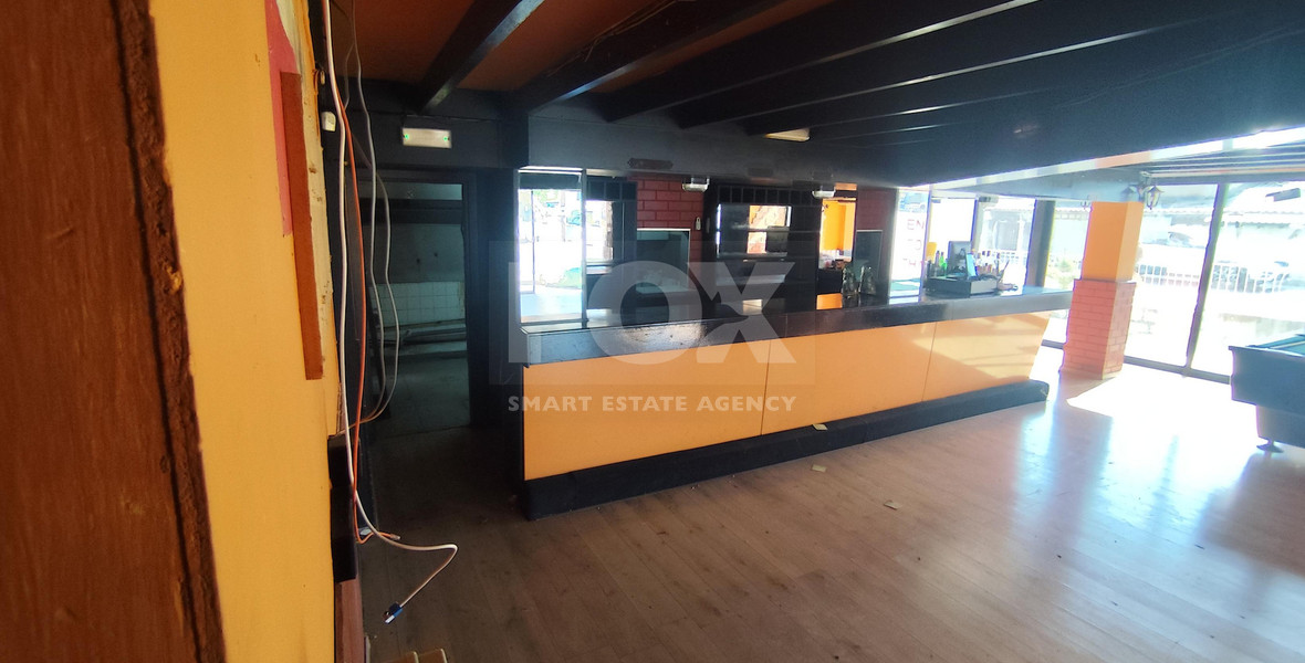 Corner Commercial Shop for Rent – Zakaki – 230m²