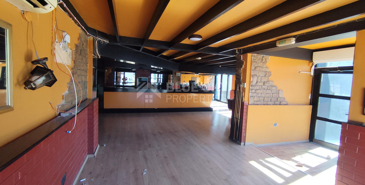 Corner Commercial Shop for Rent – Zakaki – 230m²