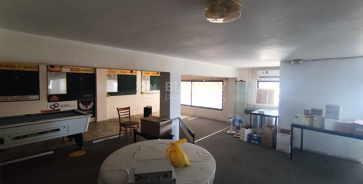 Corner Commercial Shop for Rent – Zakaki – 230m²