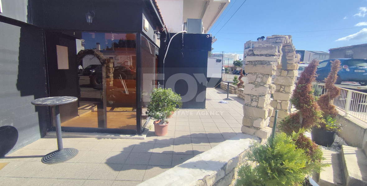 Corner Commercial Shop for Rent – Zakaki – 230m²