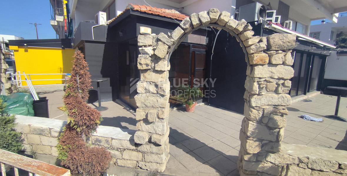 Corner Commercial Shop for Rent – Zakaki – 230m²