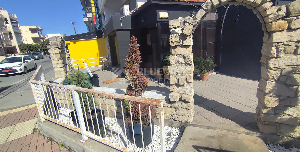 Corner Commercial Shop for Rent – Zakaki – 230m²