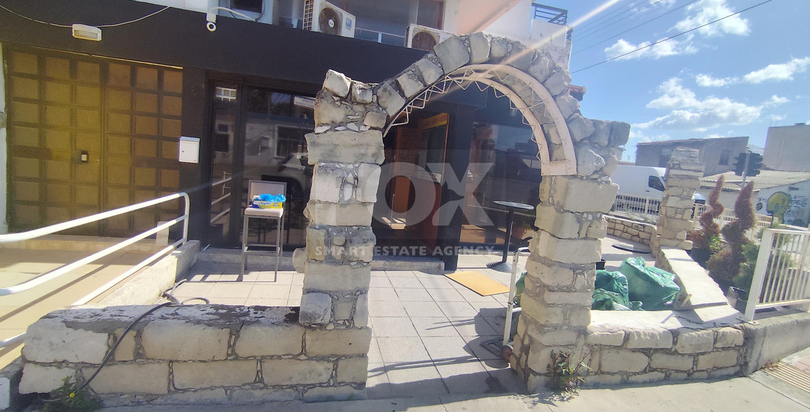 Corner Commercial Shop for Rent – Zakaki – 230m²