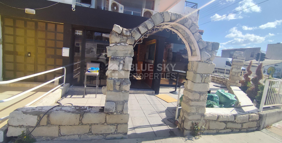 Corner Commercial Shop for Rent – Zakaki – 230m²