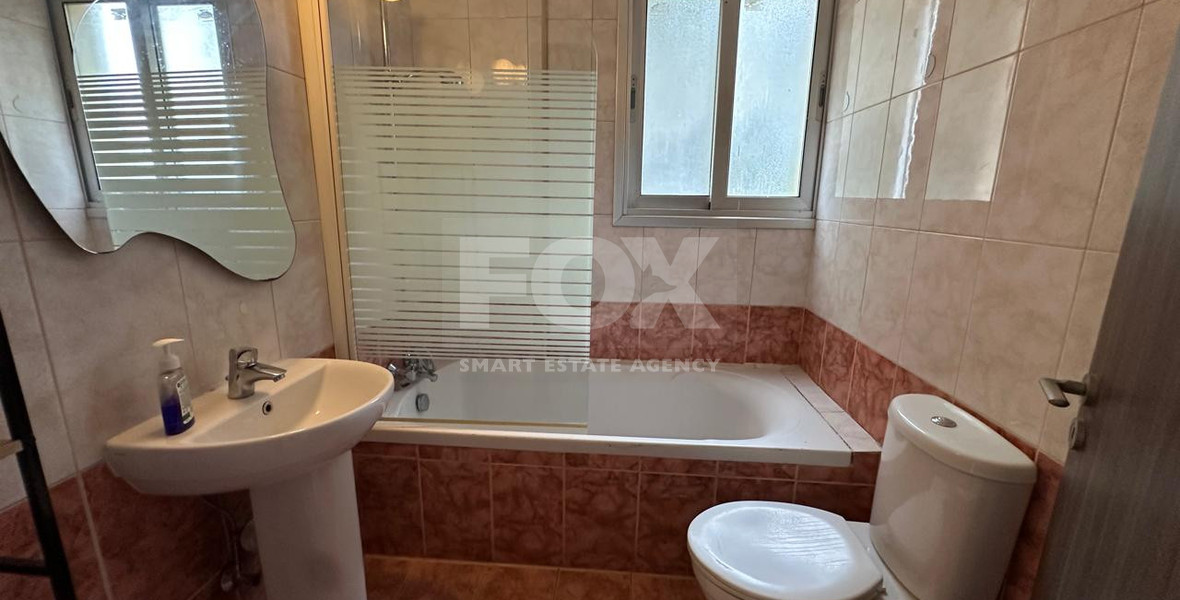 Comfortable and well-maintained one-bedroom apartment for rent in the Zakaki area of Limassol.