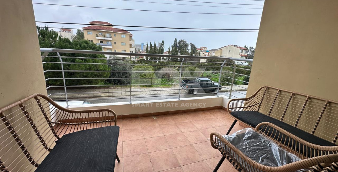 Comfortable and well-maintained one-bedroom apartment for rent in the Zakaki area of Limassol.