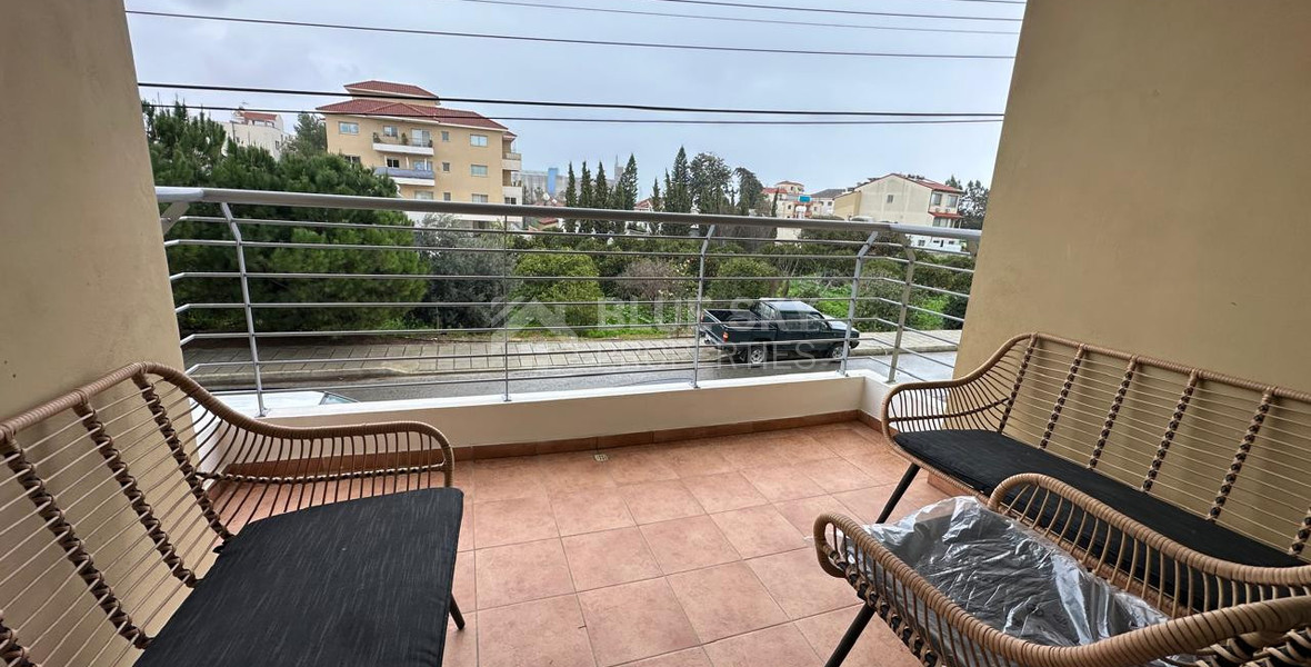 Comfortable and well-maintained one-bedroom apartment for rent in the Zakaki area of Limassol.
