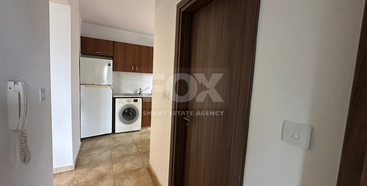 Comfortable and well-maintained one-bedroom apartment for rent in the Zakaki area of Limassol.