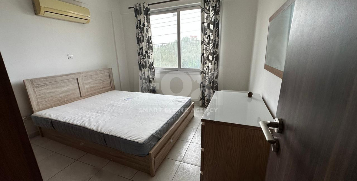 Comfortable and well-maintained one-bedroom apartment for rent in the Zakaki area of Limassol.