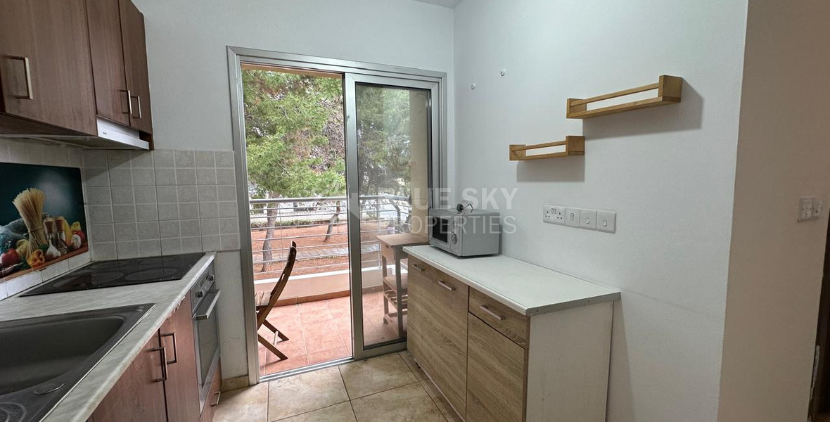 Comfortable and well-maintained one-bedroom apartment for rent in the Zakaki area of Limassol.