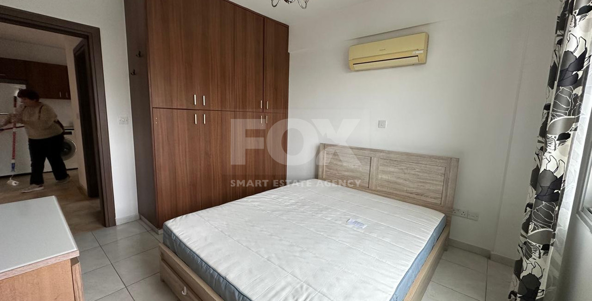 Comfortable and well-maintained one-bedroom apartment for rent in the Zakaki area of Limassol.