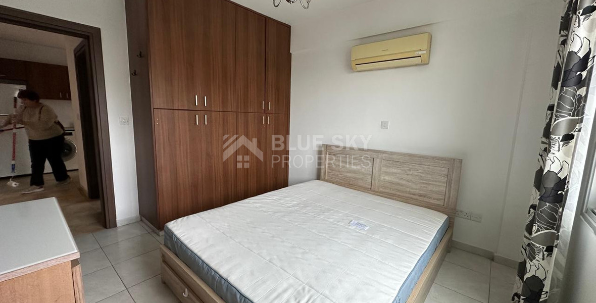 Comfortable and well-maintained one-bedroom apartment for rent in the Zakaki area of Limassol.