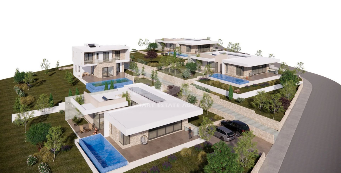 Five bedroom luxury bungalow in Tala Community, in Paphos for sale