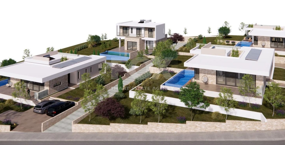 Five bedroom luxury bungalow in Tala Community, in Paphos for sale