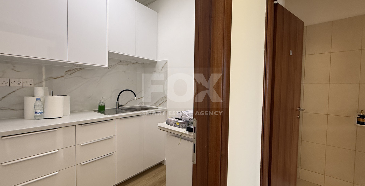 For Rent Premium Fully Furnished Commercial Offices - Commercial Avenue central Limassol Mesa Geitonia.