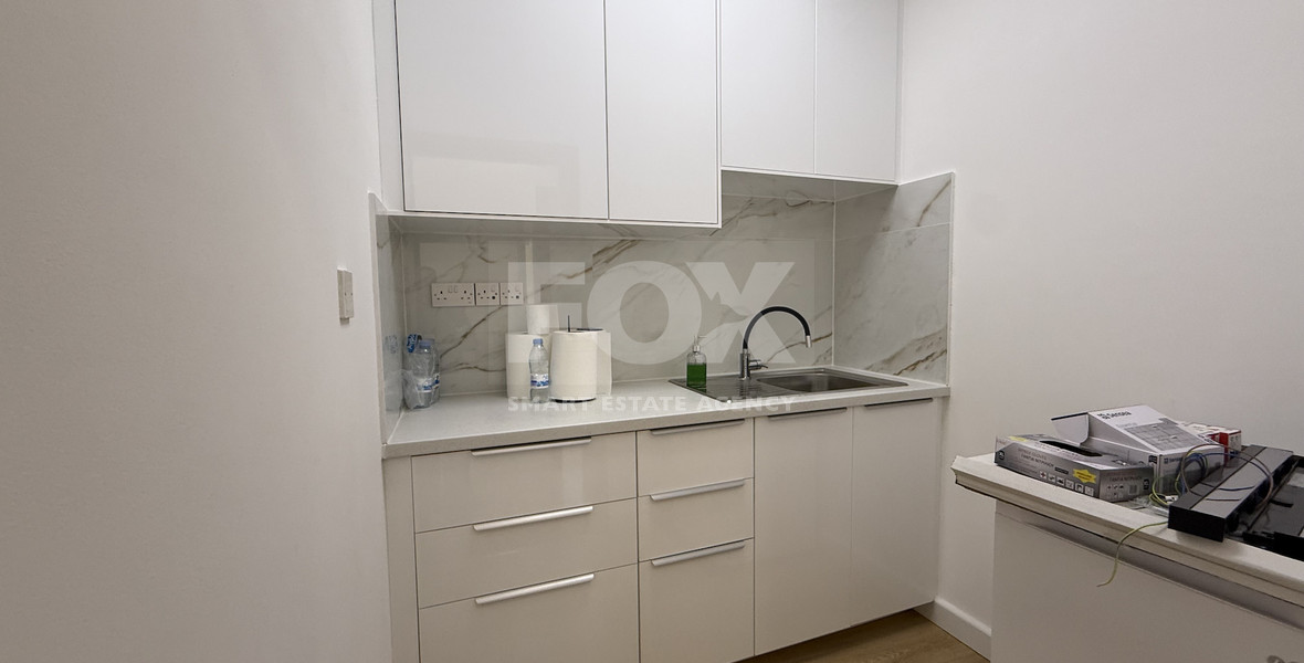 For Rent Premium Fully Furnished Commercial Offices - Commercial Avenue central Limassol Mesa Geitonia.