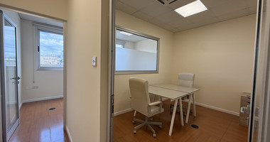 For Rent Premium Fully Furnished Commercial Offices - Commercial Avenue central Limassol Mesa Geitonia.