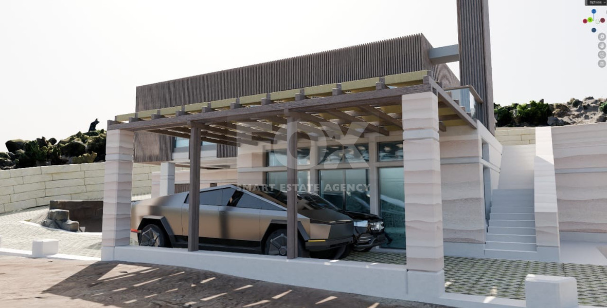 SALE: PLANING PERMIT- FOUNDATIONS READY - TWO ENERGY EFFICIENT RESIDENCES IN MATHIKOLONI