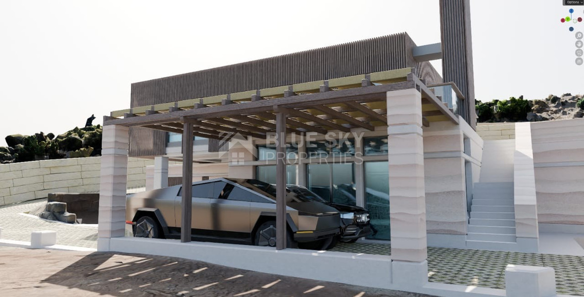 SALE: PLANING PERMIT- FOUNDATIONS READY - TWO ENERGY EFFICIENT RESIDENCES IN MATHIKOLONI