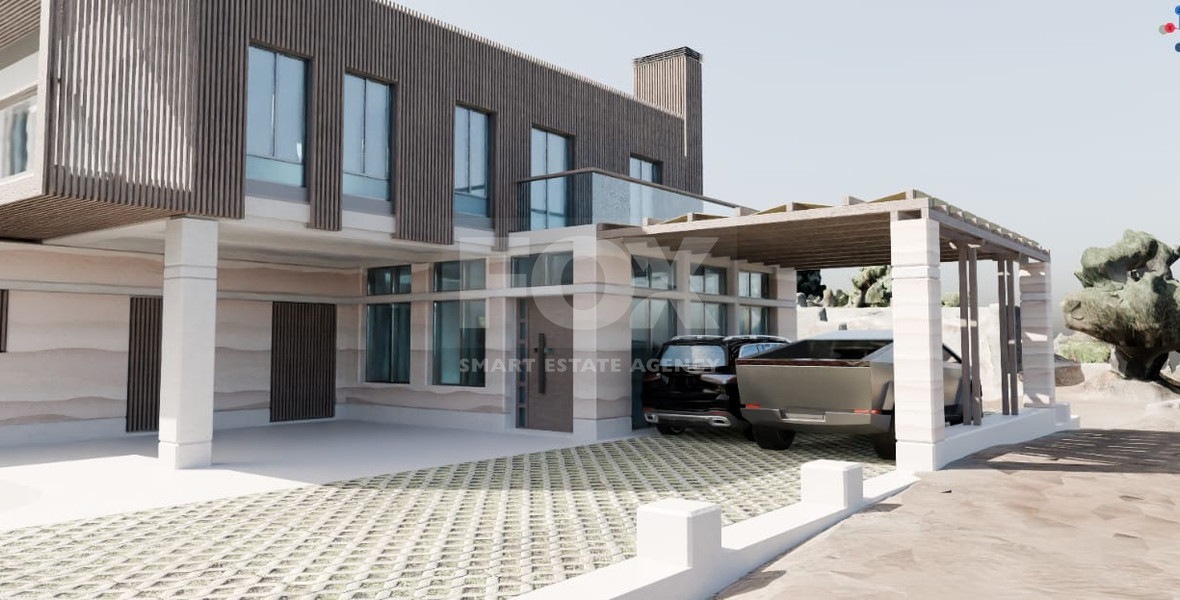 SALE: PLANING PERMIT- FOUNDATIONS READY - TWO ENERGY EFFICIENT RESIDENCES IN MATHIKOLONI