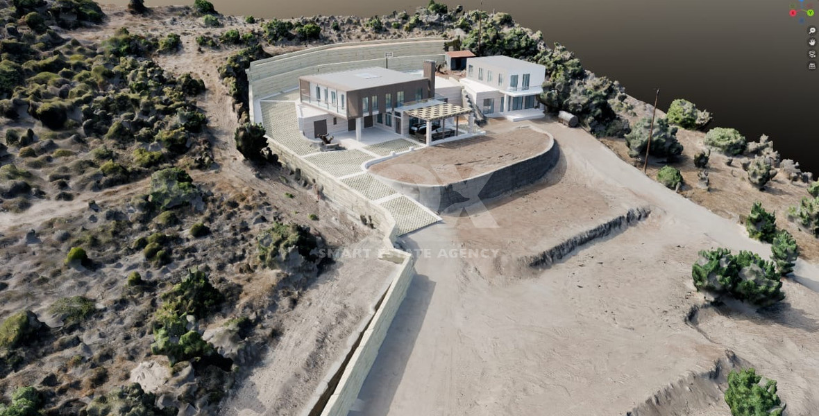 SALE: PLANING PERMIT- FOUNDATIONS READY - TWO ENERGY EFFICIENT RESIDENCES IN MATHIKOLONI